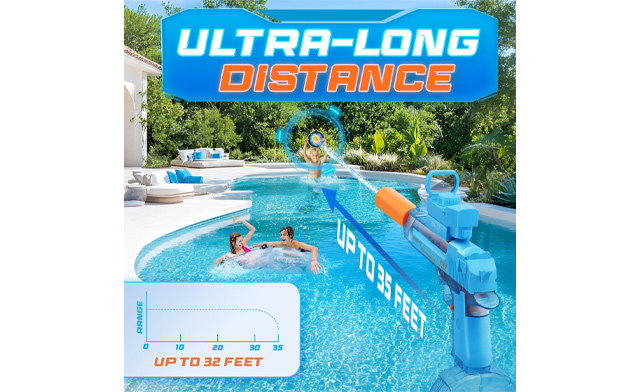 Image of $33 for an Electric Water Blaster Gun (a $39.99 Value)