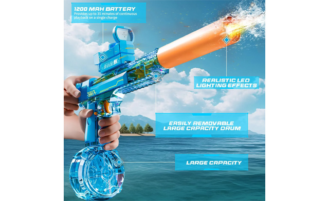 Image of $33 for an Electric Water Blaster Gun (a $39.99 Value)