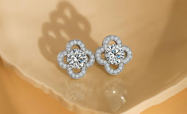 Image of $72.99 for Moissanite Stud Earrings (a $298.20 Value)