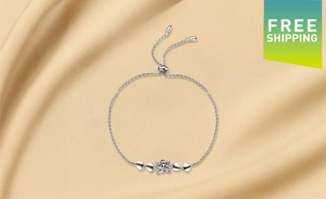 $76.99 for a 1-Carat Moissanite Bracelet (a $315.24 Value)