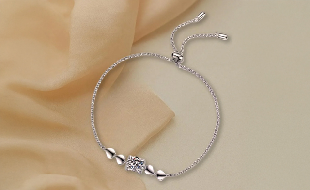 Image of $76.99 for a 1-Carat Moissanite Bracelet (a $315.24 Value)
