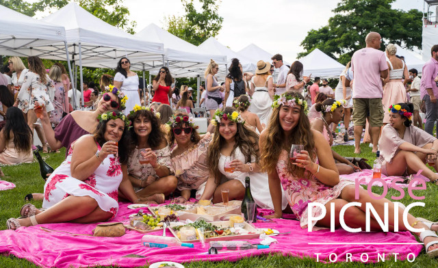Image of $47 & Up for General Admission to the Rosé Picnic: July 12 at the Canadian Film Centre