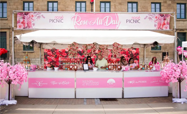 Image of $47 & Up for General Admission to the Rosé Picnic: July 12 at the Canadian Film Centre