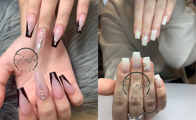 Image of $39 & Up for Full Set of Nails, Pedicure, or Combo Packages at Splashon Salon