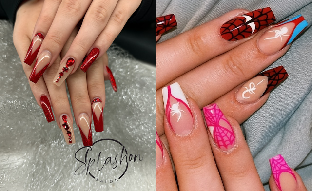 Image of $39 & Up for Full Set of Nails, Pedicure, or Combo Packages at Splashon Salon