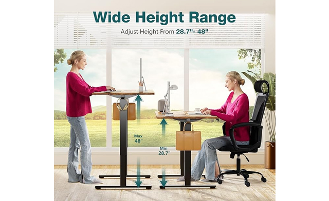 Image of $159 for an Alawooder 48-Inch Electric Standing Desk (a $229 Value)