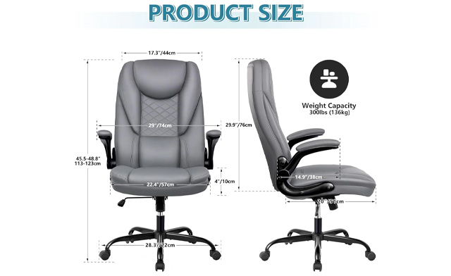 Image of $129 for a Guessky Premium High Back Office Chair (a $169 Value)