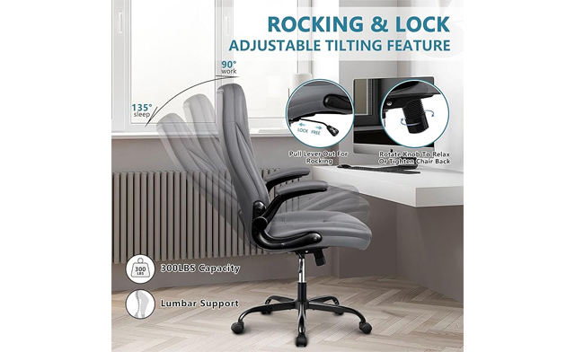 Image of $129 for a Guessky Premium High Back Office Chair (a $169 Value)