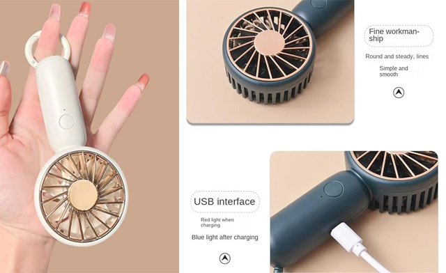 Image of $10 for a Handheld Portable Fan (a $24.99 Value)