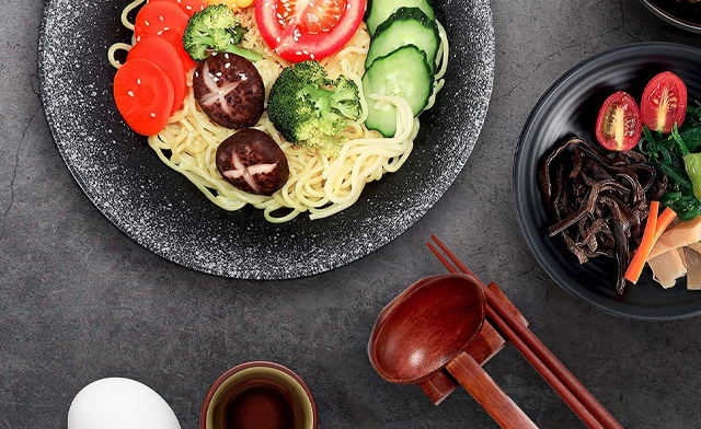 Image of $29 for a Black Ceramic Ramen Bowl Set (a $69.99 Value)