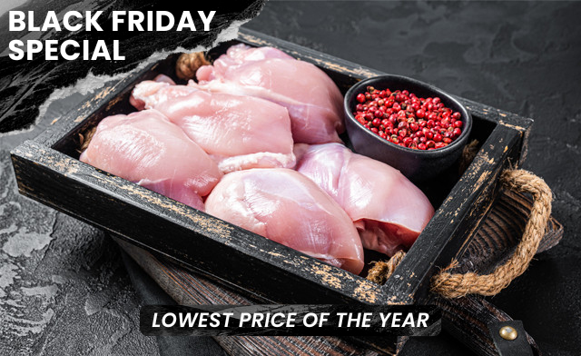 Image of $79 for 11 lbs of Boneless Skinless Chicken Thighs (a $95 Value)