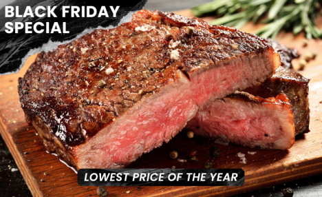 $74.99 for 6 x 10oz AA/AAA Angus Ribeye Steaks (a $108 Value)