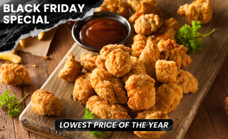 $57.99 for 4 kg of Popcorn Chicken (a $75 Value)