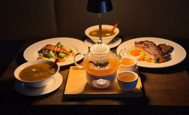 Image of $49.99 for a 7-Course Asian Fusion Dinner for Two + a $20 Gift Card (4 Locations)