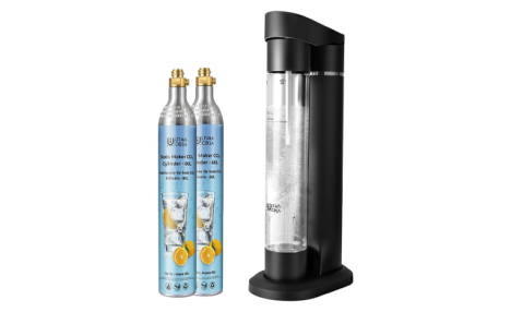 $59 for an Ultima Cosa Soda Machine with Dual CO2 Cylinders (a $129.99 Value)