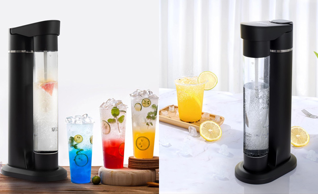 Image of $59 for an Ultima Cosa Soda Machine with Dual CO2 Cylinders (a $129.99 Value)