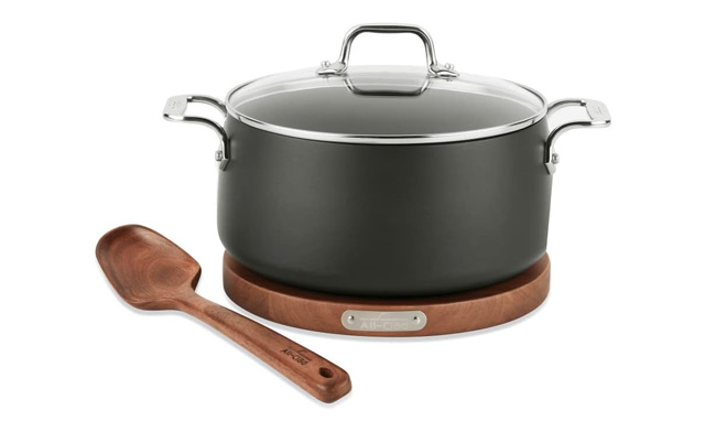 Image of $69 for an All-Clad 6-Qt Nonstick Dutch Oven with Lid & Accessories (a $231 Value)