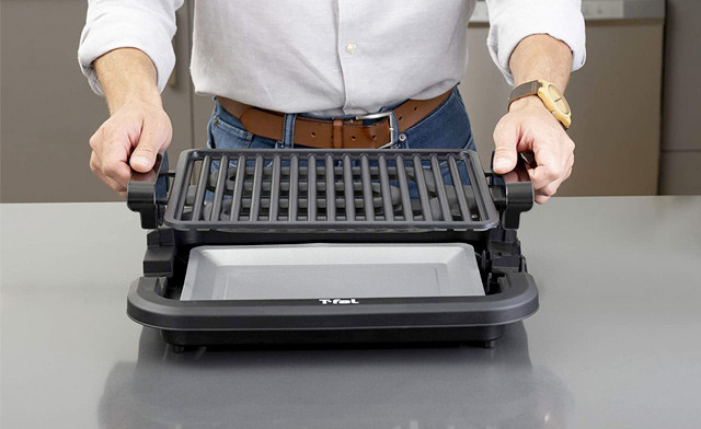 Image of $55 for a T-Fal Smokeless Indoor Electric Grill (a $129 Value)