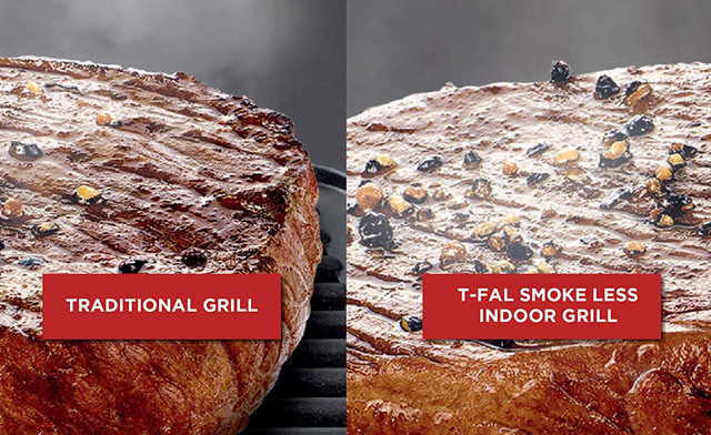 Image of $55 for a T-Fal Smokeless Indoor Electric Grill (a $129 Value)