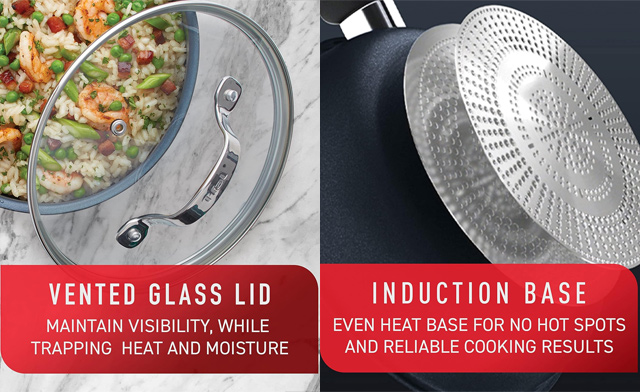 Image of $25 for a T-fal Unlimited 3-Qt Nonstick Saucepan (a $55 Value)