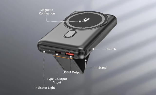 Image of $23 for a Portable Magnetic Power Bank (a $44.99 Value)