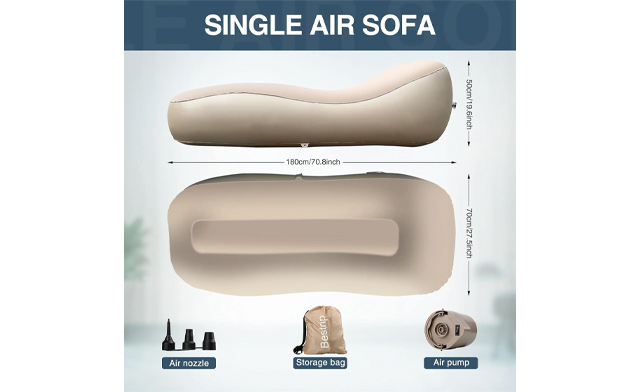 Image of $97 for an EnjoySpace Automatic Inflatable Lounger (a $149.99 Value)