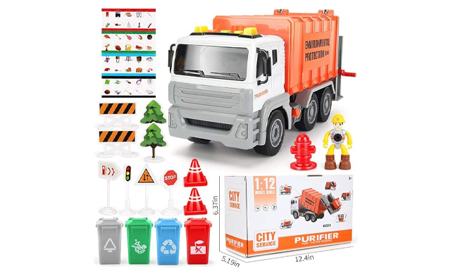Image of $25 for a Garbage Truck Toy Set (a $39.99 Value)