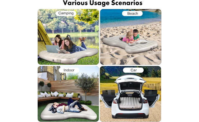 Image of $109 for a Customized Self-Inflating Mattress for Tesla Model Y (a $199.99 Value)