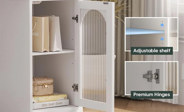 Image of $159 for an LED Mirror Vanity Table Set with Stool & Storage (a $349.99 Value)