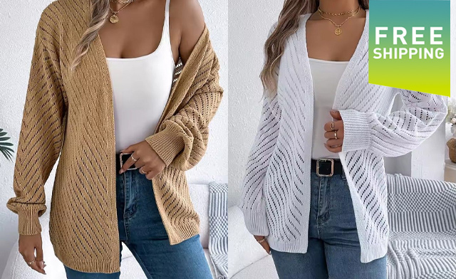 Image of $35 for a Women's Knit Cardigan (a $49 Value)