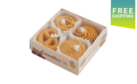 $25 for a Biscuit Cookie-Scented Candle Set (a $34.99 Value)