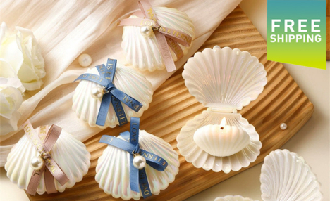 $25 for a 10-Piece Shell Pearl Freesia Candle Set (a $36.99 Value)