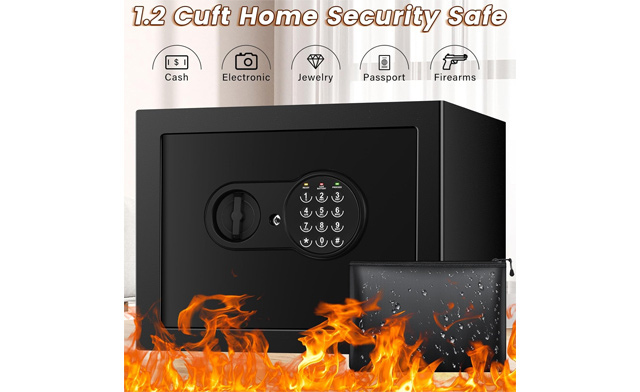 Image of $74 & Up for a Fire and Waterproof Home Safe (a $119.99 Value)