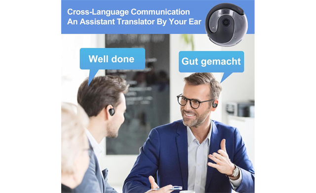 Image of $29.99 for AI Powered Real-Time Translation Earbuds (a $39.99 Value)