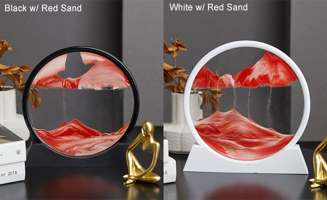 Image of $27 for a 3D Moving Sand Art Glass Decoration (a $45.99 Value)