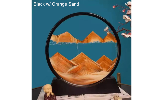 Image of $27 for a 3D Moving Sand Art Glass Decoration (a $45.99 Value)