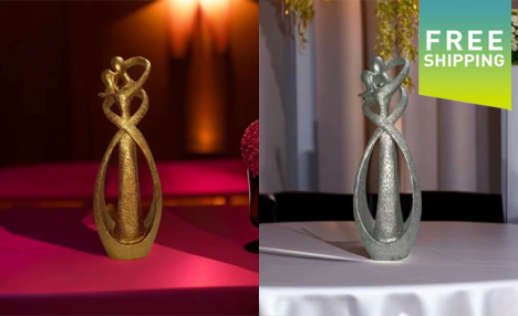 $25 for a Romantic Couple Statue (a $39 Value)