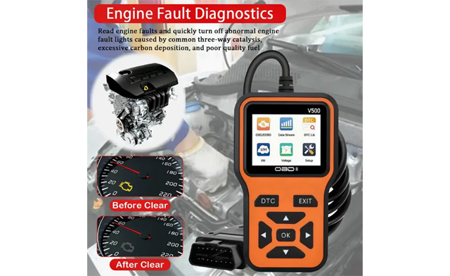 Image of $42.99 for a Car OBD2 Diagnostic Scanner (a $49.99 Value)