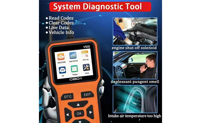 Image of $42.99 for a Car OBD2 Diagnostic Scanner (a $49.99 Value)