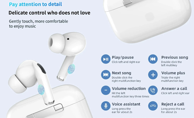 Image of $22.99 for Pro 5 TWS Wireless Bluetooth Earbuds (a $34.99 Value)