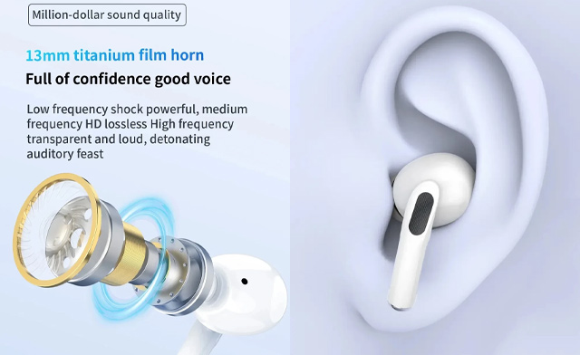 Image of $22.99 for Pro 5 TWS Wireless Bluetooth Earbuds (a $34.99 Value)