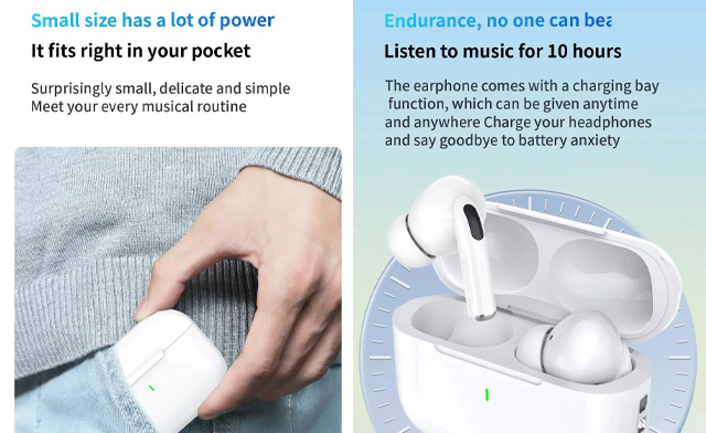 Image of $22.99 for Pro 5 TWS Wireless Bluetooth Earbuds (a $34.99 Value)