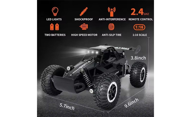 Image of $49.99 for an RC Drift Car with LED Lights (a $59.99 Value)