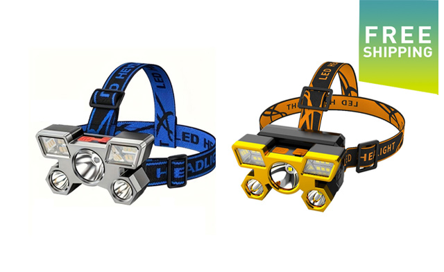 Image of $27.99 for a Rechargeable 5-LED Headlamp (a $34.99 Value)