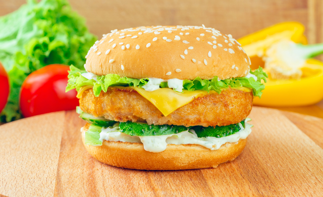 Image of $44.99 for 4 kg of 5 oz Par Fried Chicken Burgers (a $70 Value) - Next Day Pick Up - Etobicoke Only