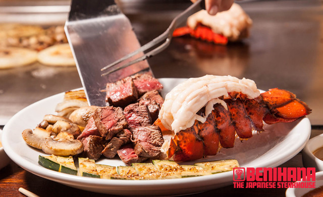 Image of $129 for a 5-Course Teppanyaki Style Dinner for 2 at Benihana