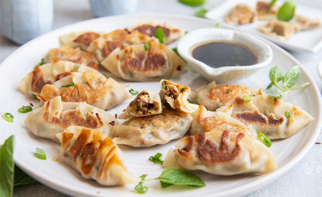 Image of $37.99 for 2 kg of Japanese Style Salmon Gyoza (a $60 Value)