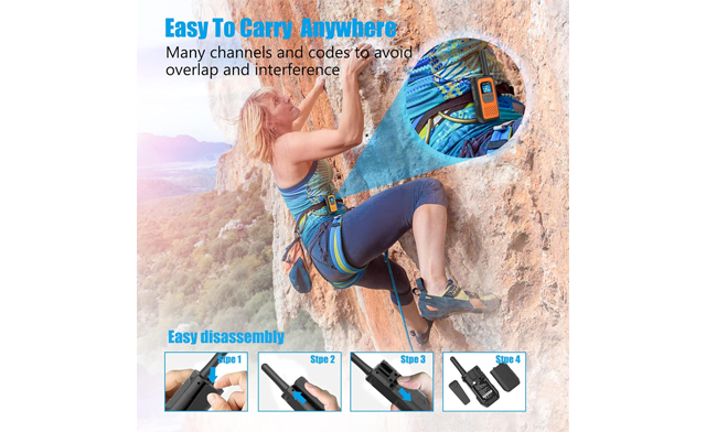 Image of $19 for a 3-Pack Rechargeable Walkie Talkies (a $59.99 Value)