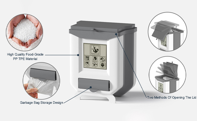 Image of $11 for a Gintan Folding Trash Can (a $29.99 Value)