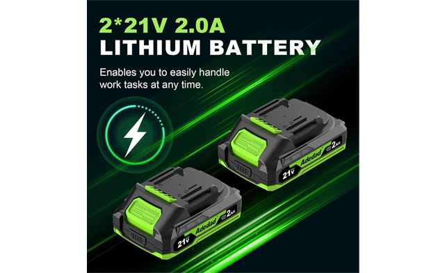 Image of $47 for a 21V Cordless Leaf Blower with 4-in-1 Nozzle Design (a $99.99 Value)